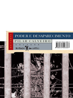 cover image of Poder e desaparecimento